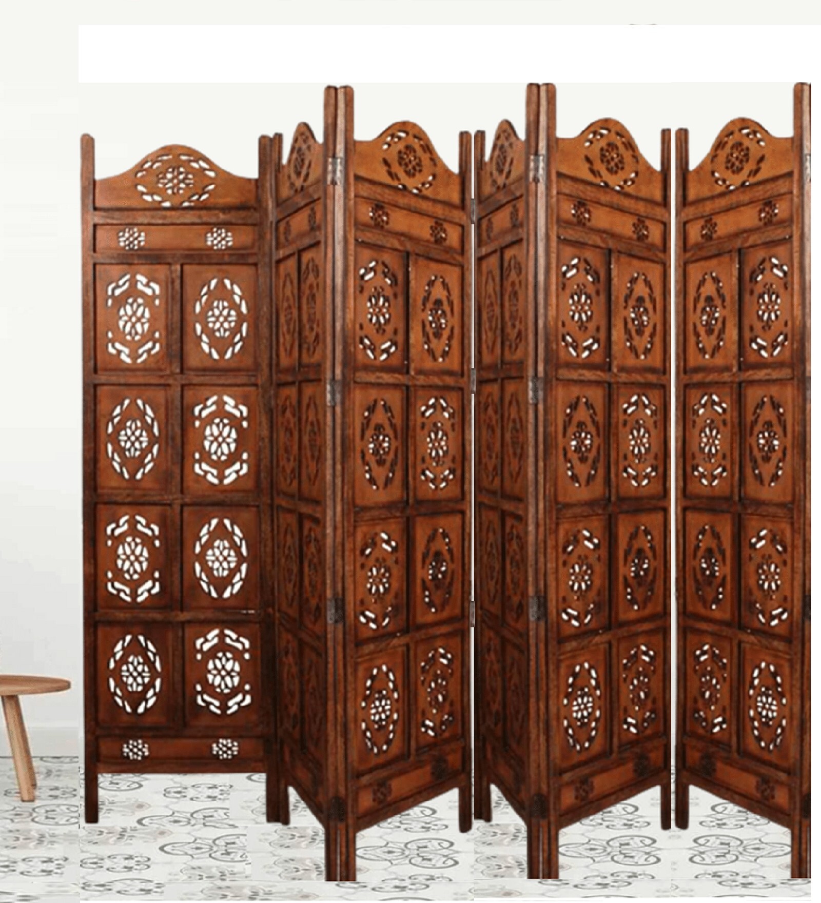 Mark Brown Wood Divider Panel