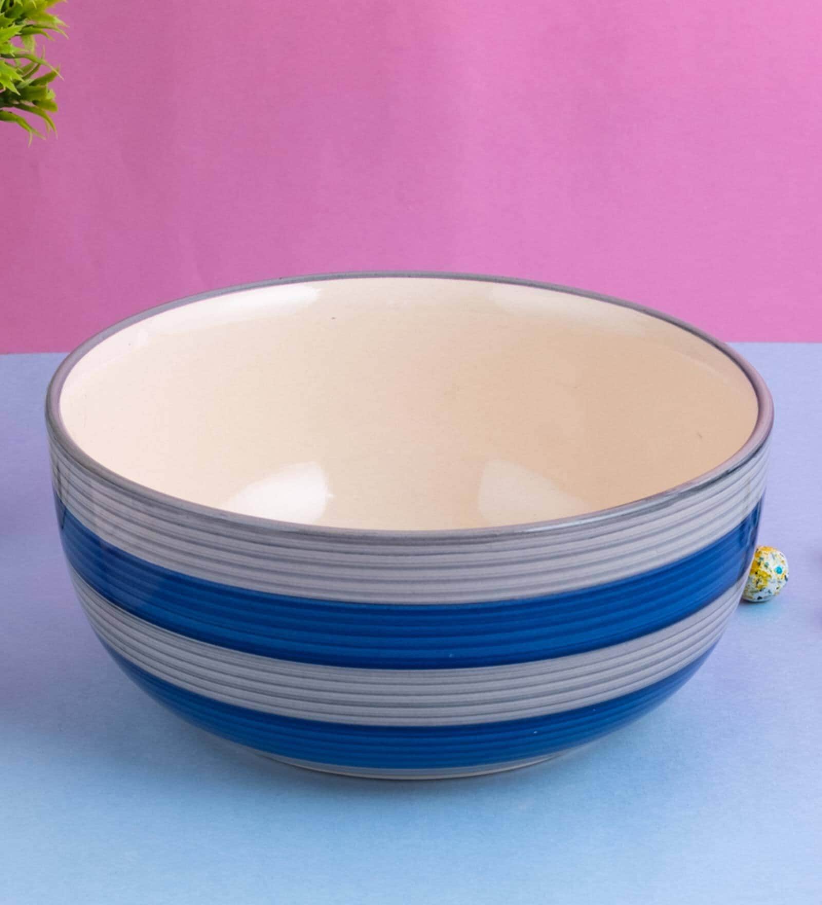 Buy Handcrafted Ceramic Serving Bowl by Turkish Clay at 33 OFF by