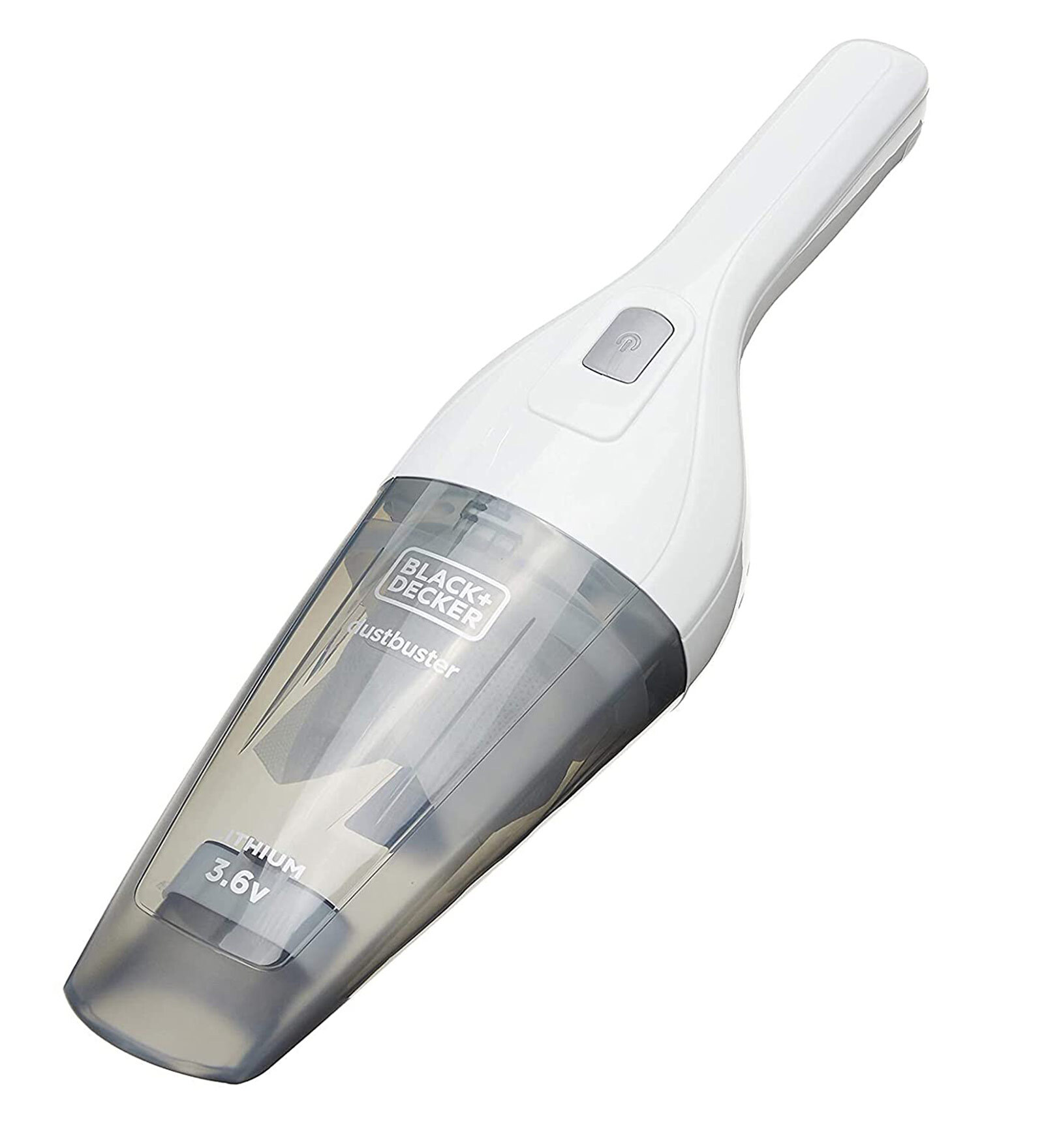 Handheld Vacuum Cleaner 3.6V 1.5Ah Cordless Epp Dry Handheld Vacuum Cleaner With Bowl Capacity 440 Ml In White Colour, NVB115J-B1