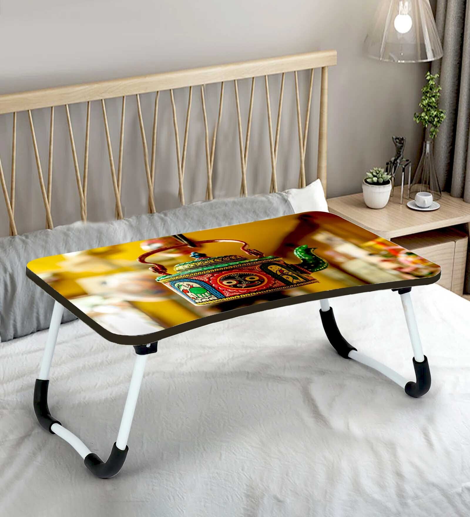 Handicraft Portable Table in Multi Finish