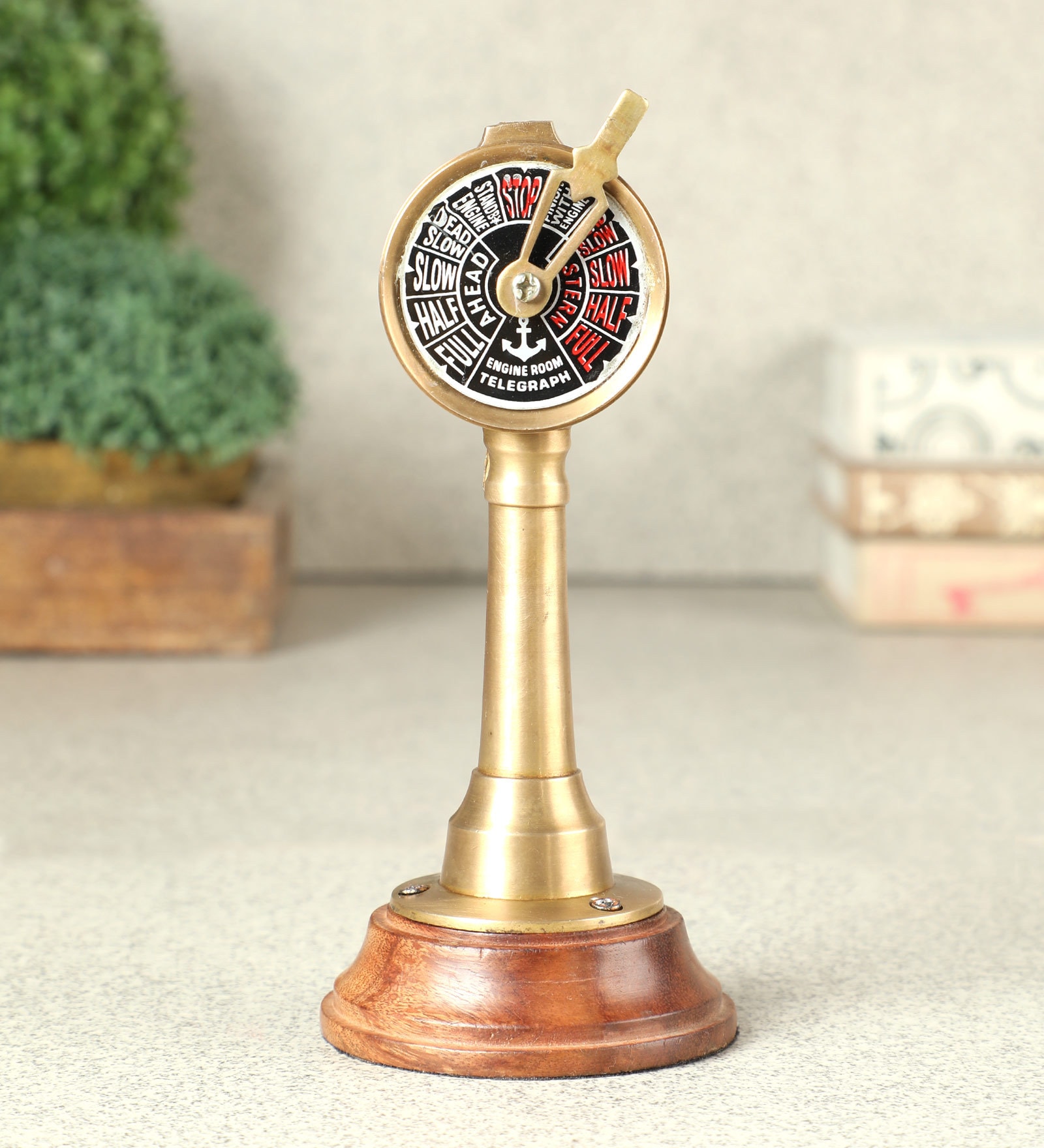 Buy Handmade Vintage Decor Ship Telegraph Model by Anantaran Online