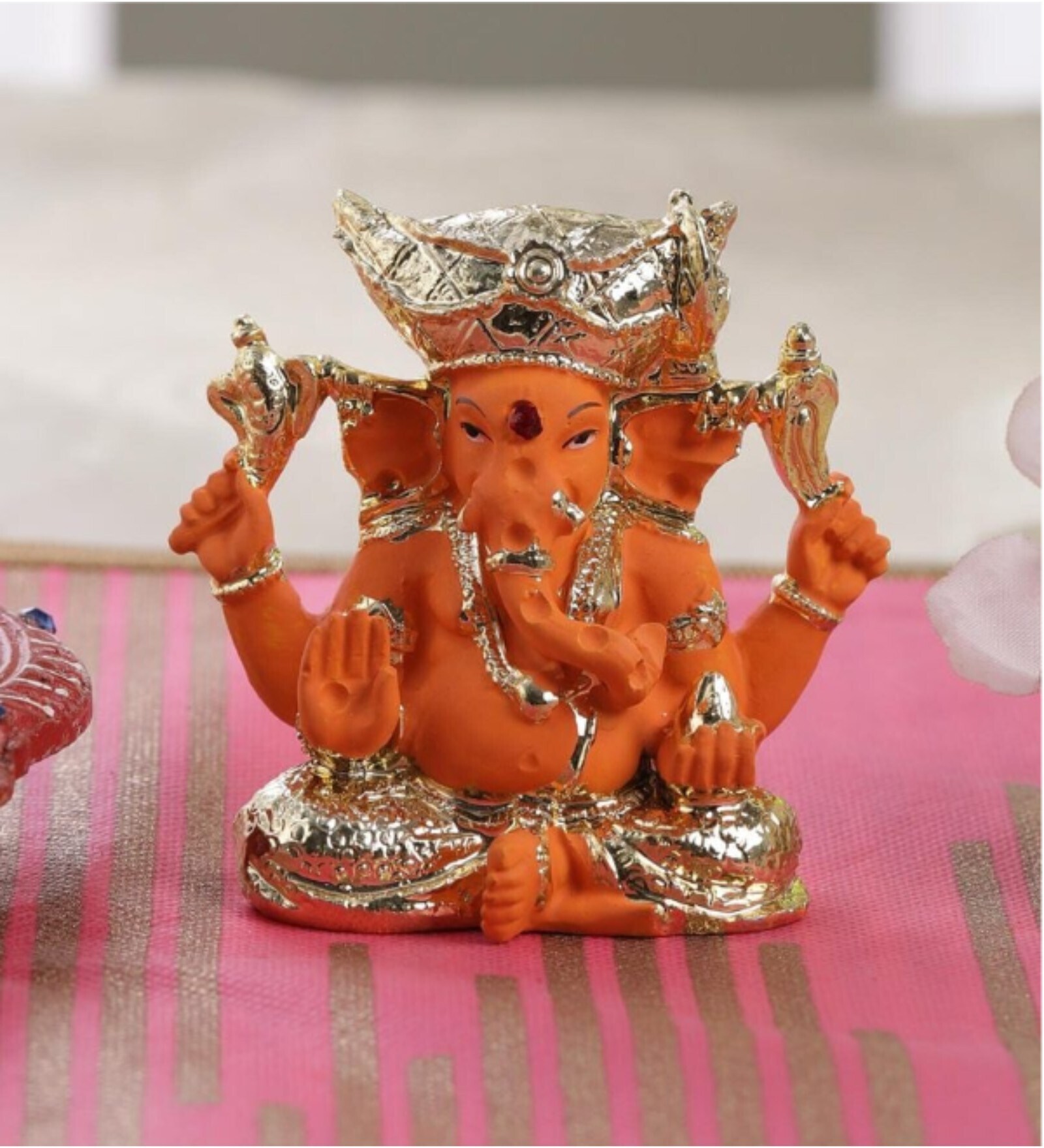 Handpainted Lord Ganpati Idol