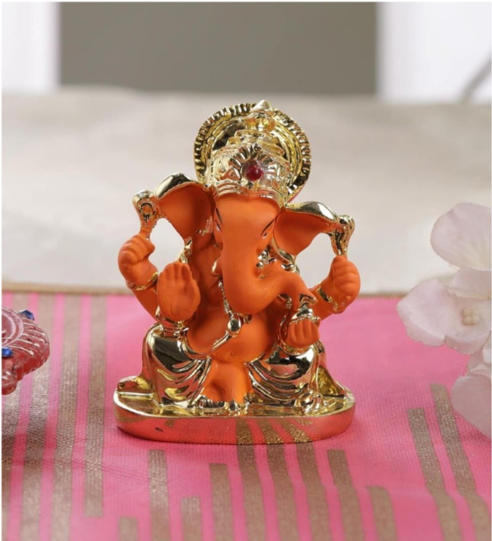 Handpainted Lord Ganpati Idol