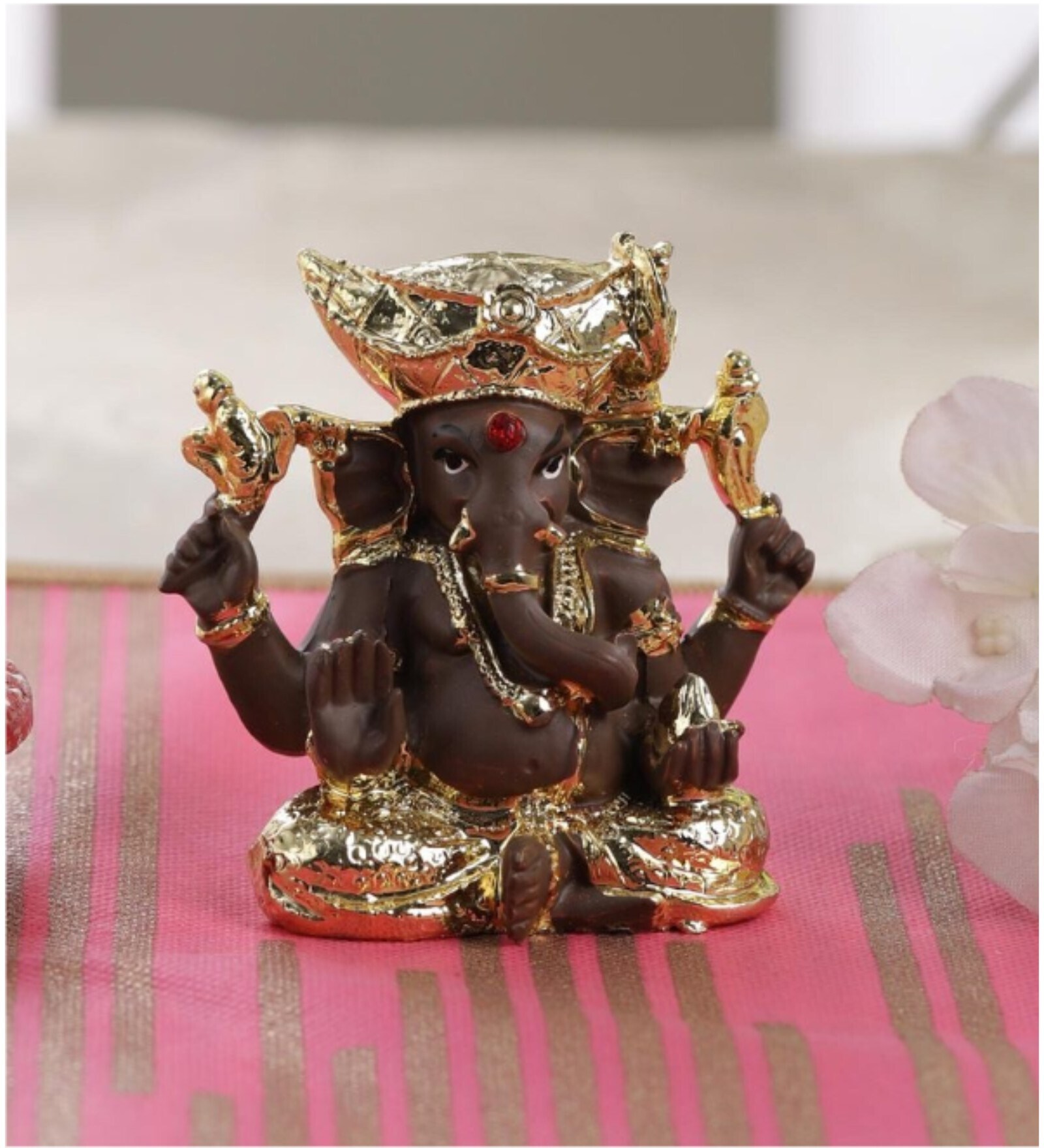 Handpainted Lord Ganpati Idol