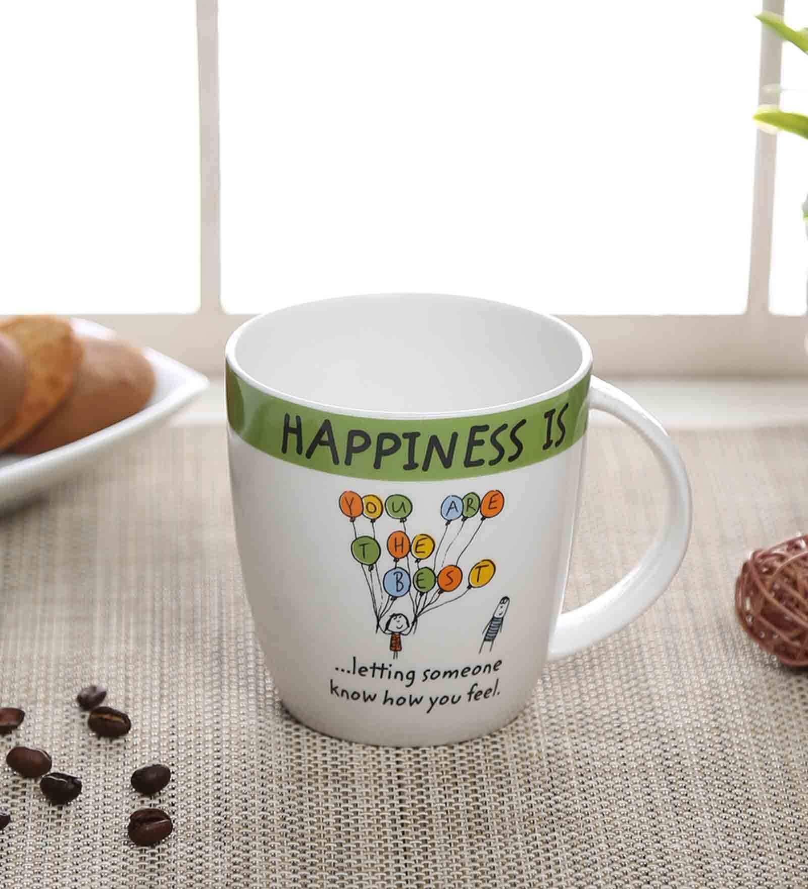 Ira 180ml Multicolour (Set of 2) Ceramic Coffee Mug