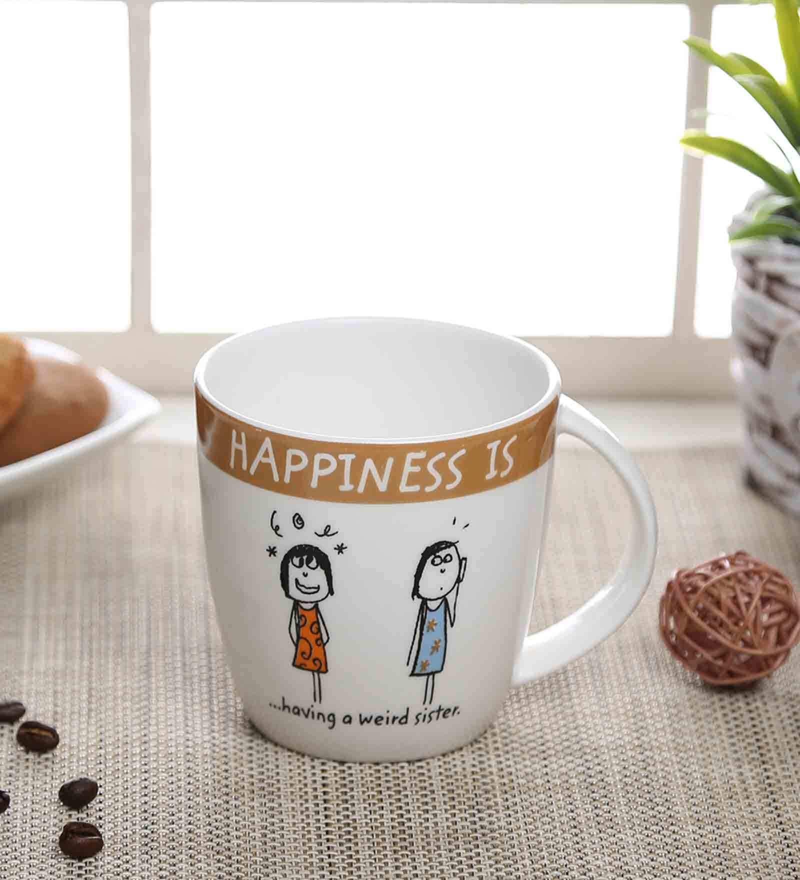 Otto 180ml Multicolour (Set of 2) Ceramic Coffee Mug