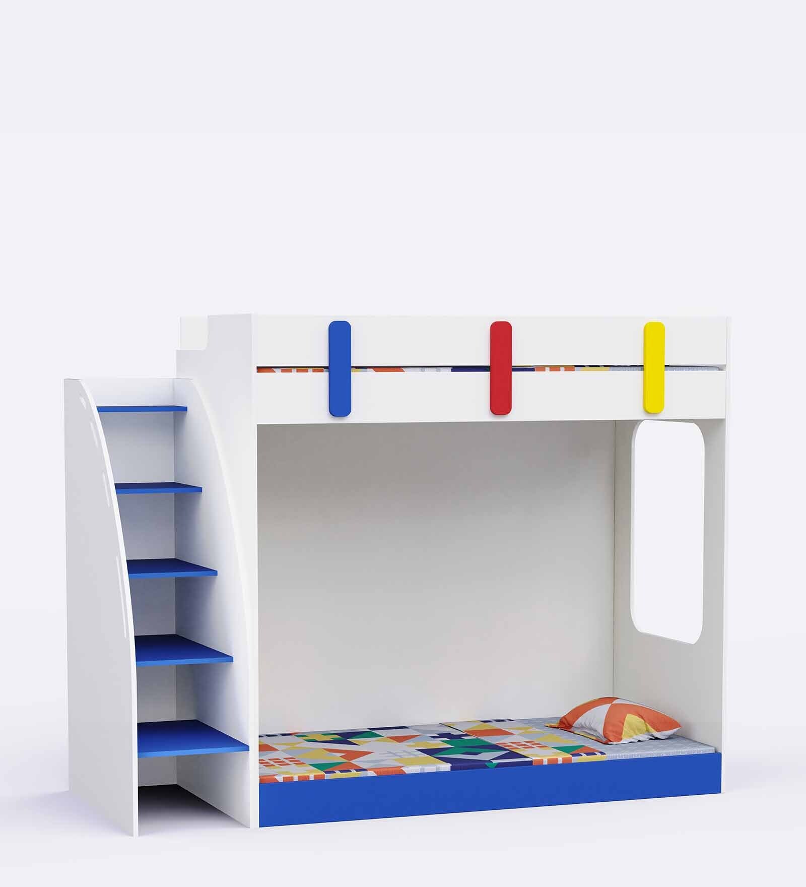 Happy Bunk Bed in White Colour