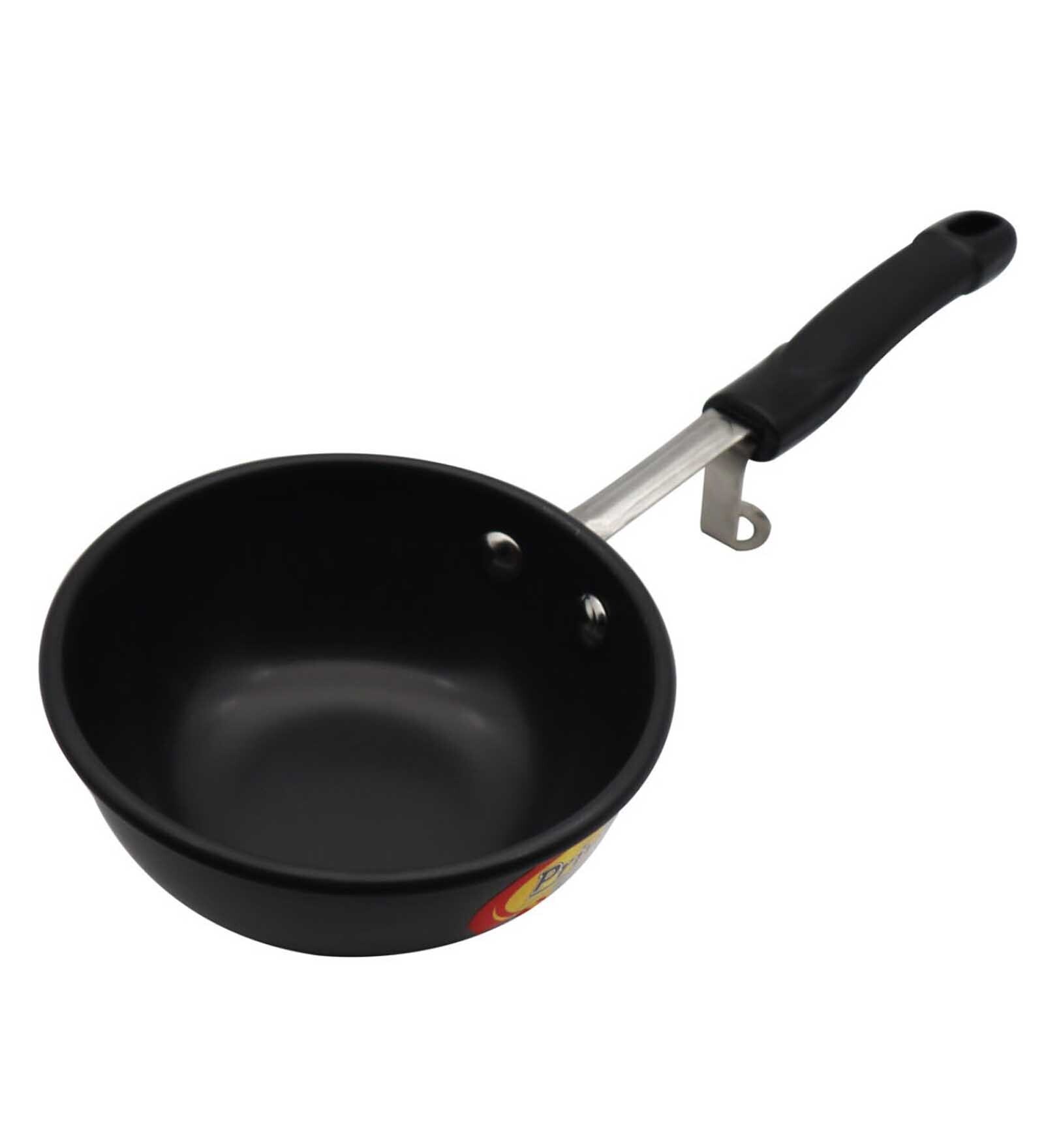 Tamarisk 12 Inch Hard Anodised Black Aluminium Frying Pan