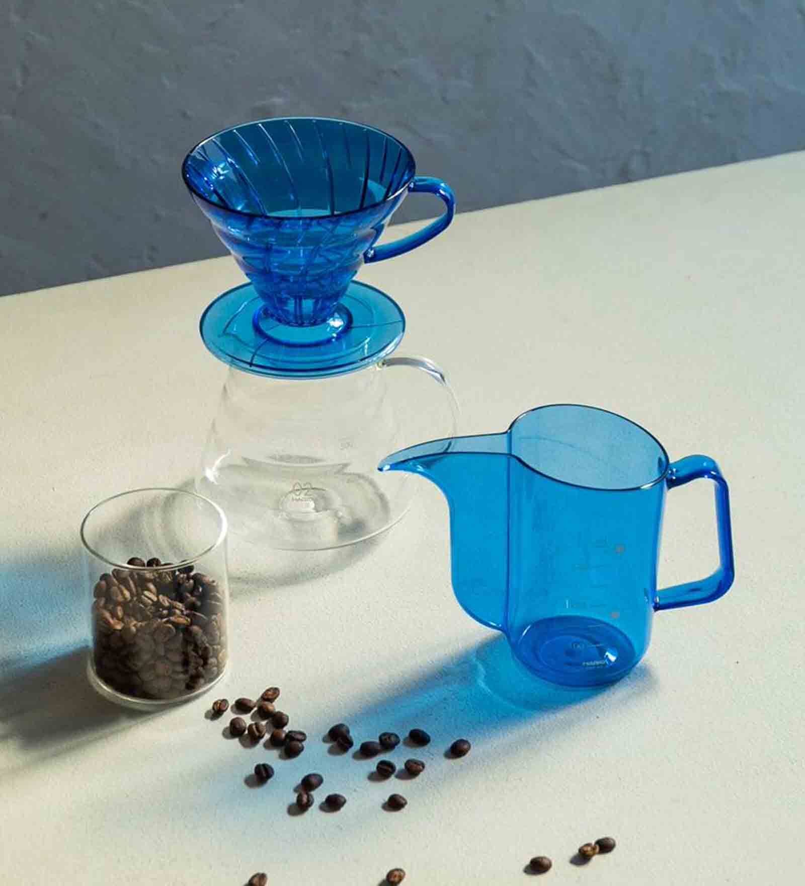 Hario V60 Coffee Dripper in Blue Colour Hario V60 Coffee Dripper in Blue Colour