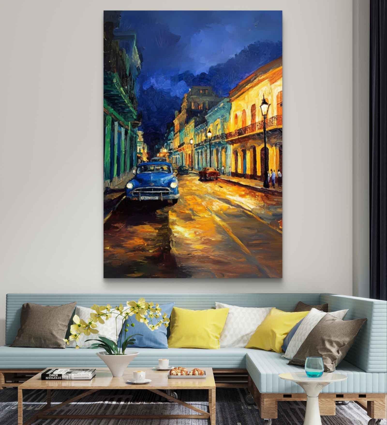 Havana Nights Canvas Painting
