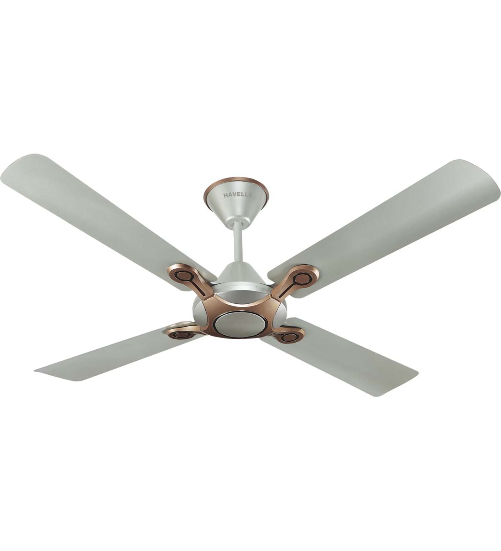 Havells Leganza 1200mm 4 Blade Decorative Ceiling Fan (Bronze Gold)