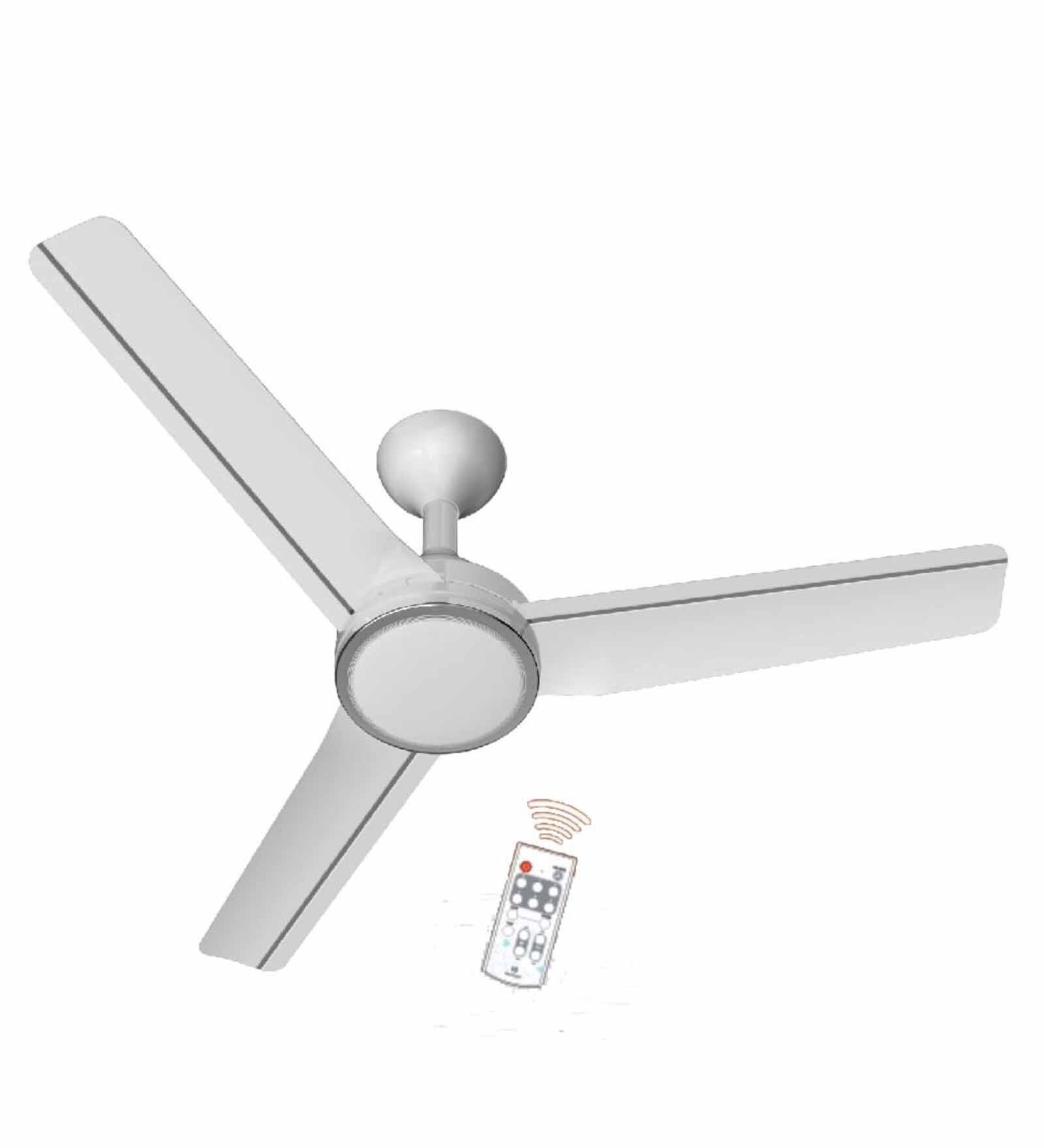 Havells Trinity 1200mm with Underlight Ceiling Fan (Pearl White LT Copper) (FHCTTULPLC48)