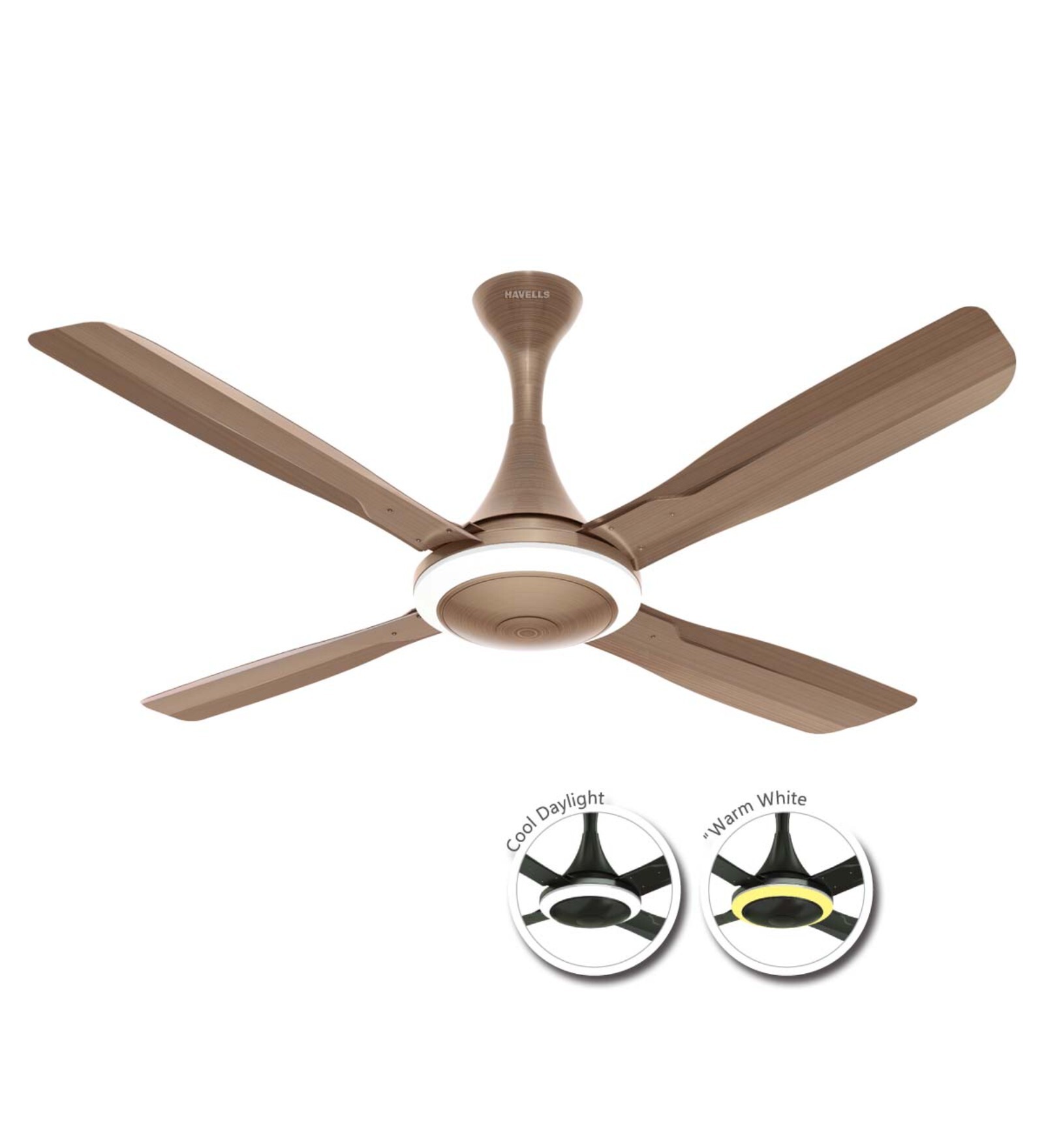 Havells Urbane 1320mm Premium Ceiling Fan (Antique Copper)