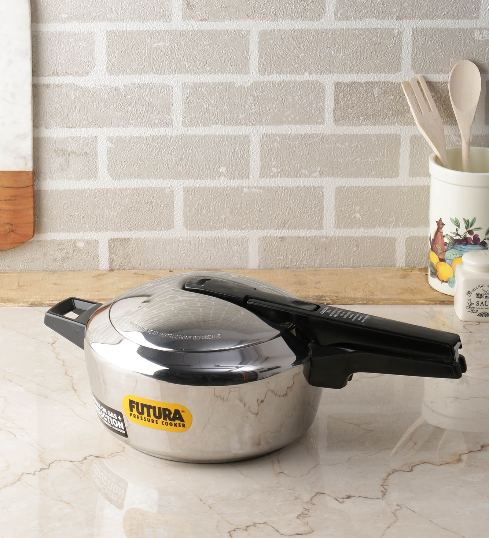 Stainless Steel Inner  Lid 4 Ltr Pressure Cooker