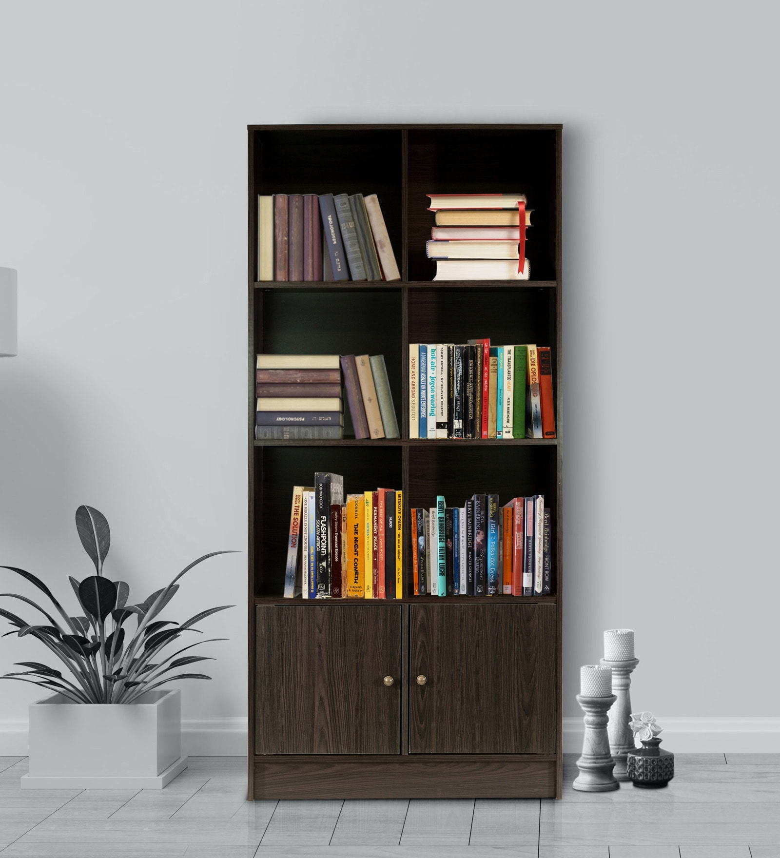 Buy Hayao Book Shelf in Wenge Finish at 29 OFF by Mintwud from