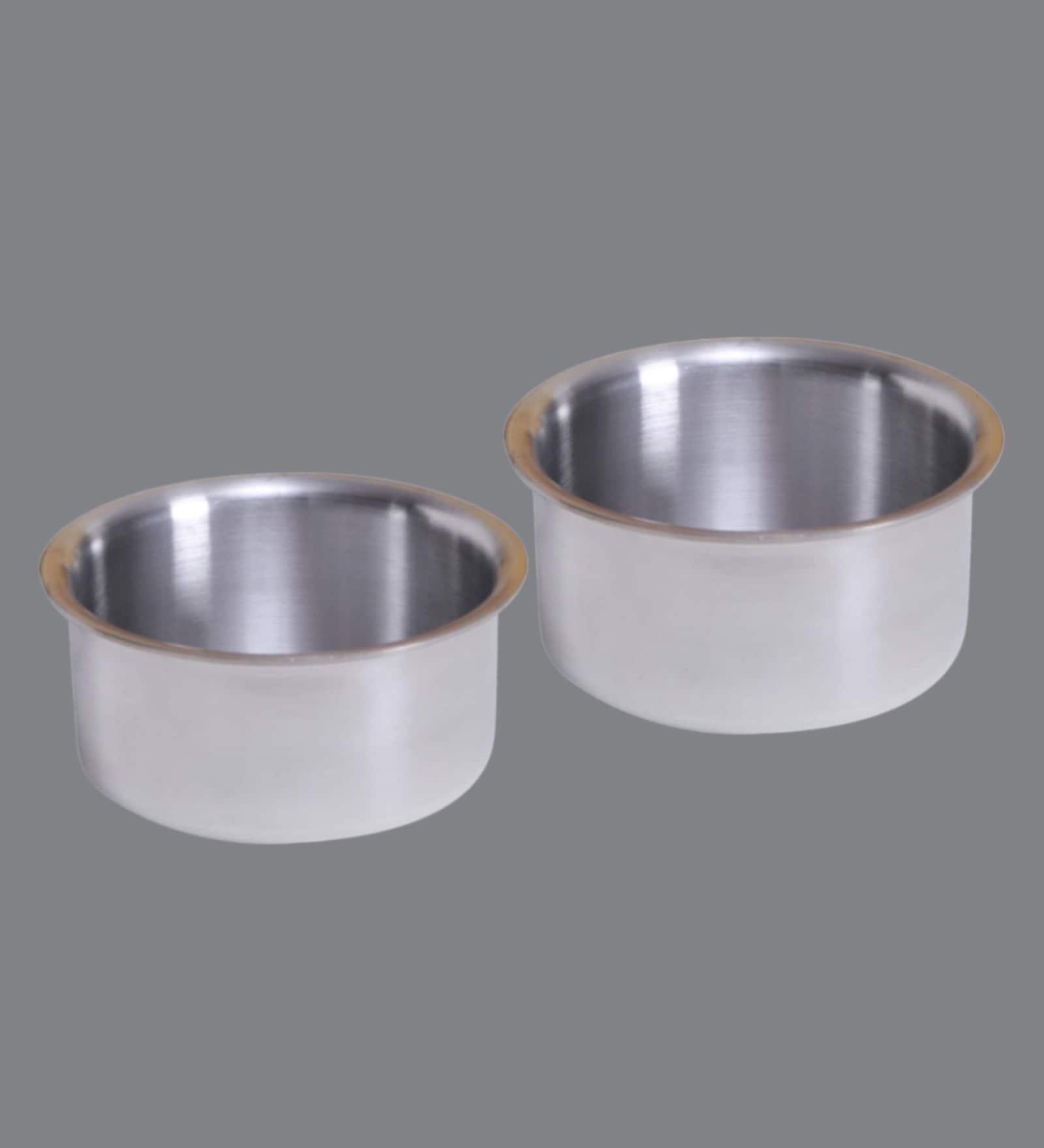 Hazel Aluminium Non-Stick Patila-Set of 2( 1.4 Ltr )