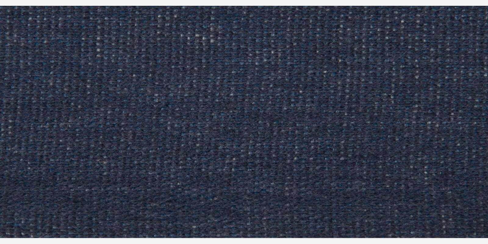 Haiden Chenille Fabric RHS Sectional Sofa (2+ Lounger) With Adjustable Headrests in Navy Blue Colour