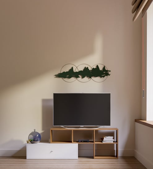 Hacker TV Unit in Leon Teak Finish for TV upto 50 Inch