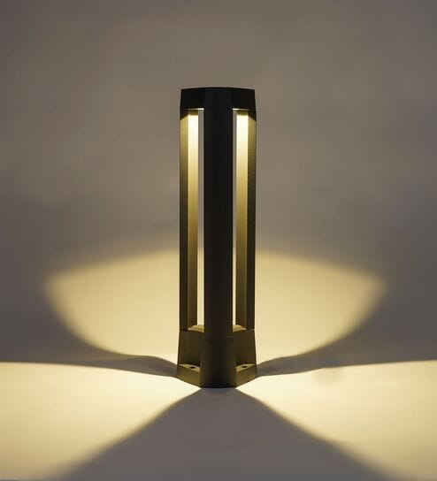 Hallam Aluminum Outdoor Bollard Light