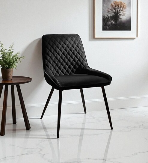 Hampton Heritage Lounge Chair In Black Colour