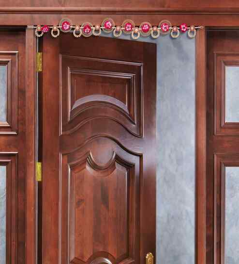 Handmade Flower Toran for Main Door Entrance Home Mandir