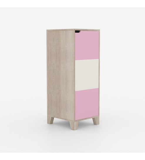 Handy Dandy Kids Storage Cabinet in White and Light Blue Finish