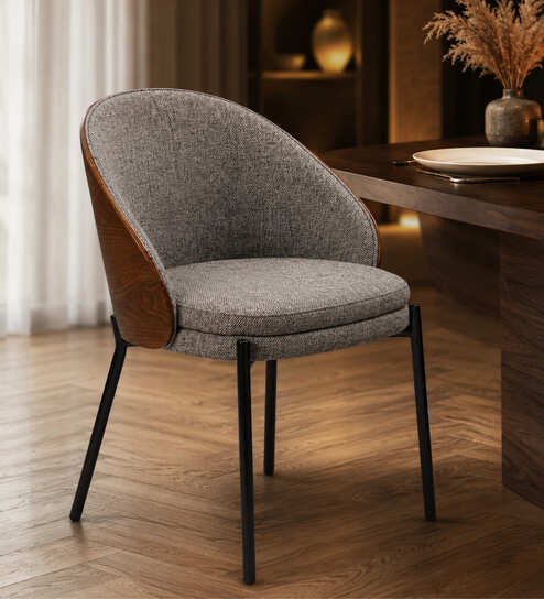 Hanoi Modern Dining Chair In Grey Colour-image-47