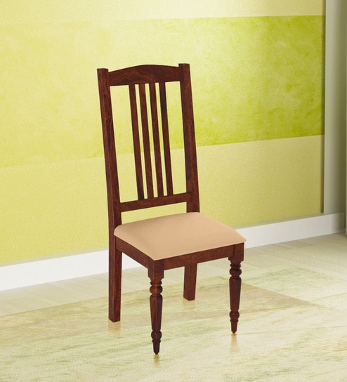 Harleston Solid Wood Dining Chair In Honey Oak Finish By Amberville