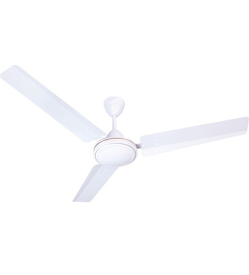 Buy Hawk Typhoon 1200 Mm White Ceiling Fan Online Ceiling Fans