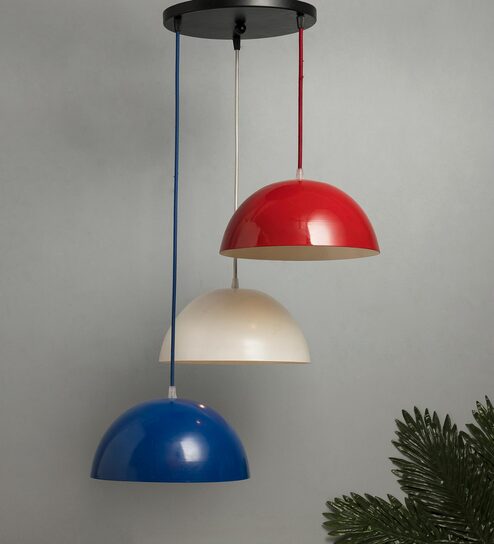 Haytham Black Metal Cluster Hanging Light