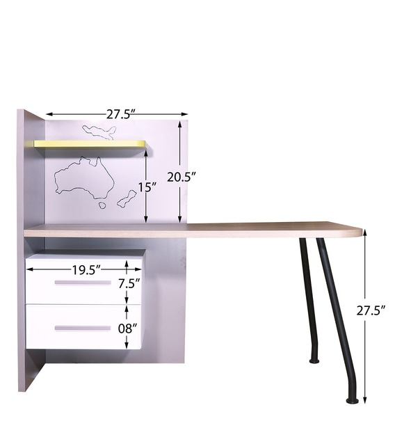 Buy My World Study Table By Habios Online Kids Study Tables Kids Study Kids Furniture Pepperfry Product