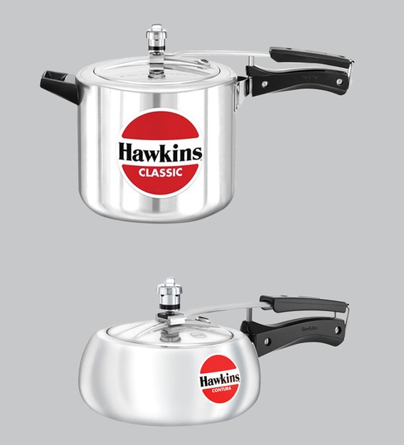 hawkins pressure cooker is made of which metal