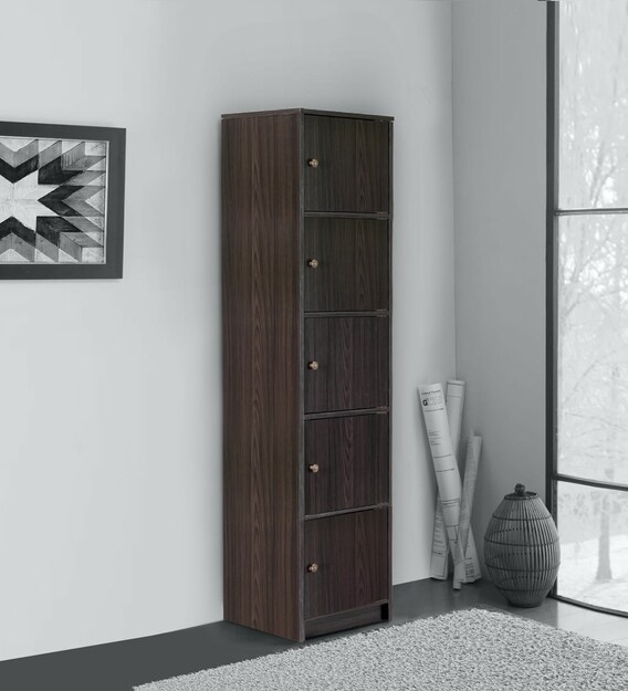 Buy Hayao 5 Door Filing Cabinet In Wenge Finish By Mintwud Online File Cabinets File Cabinets Furniture Pepperfry Product