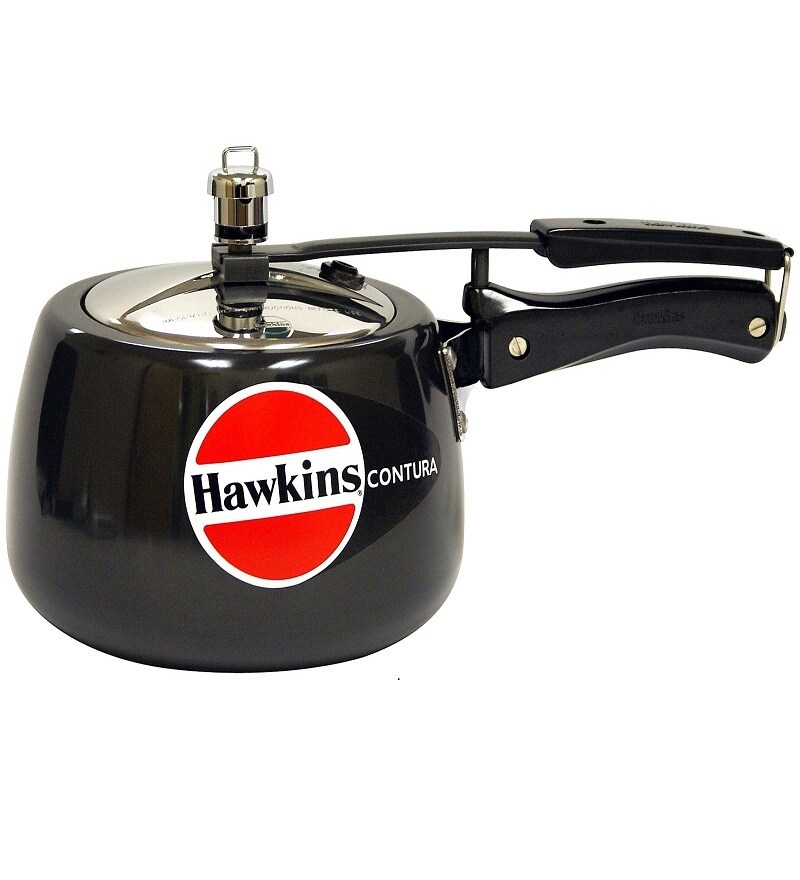 Hawkins Contura Hard Anodized 3LPressure Cooker by Hawkins Online Pressure Cookers Kitchen