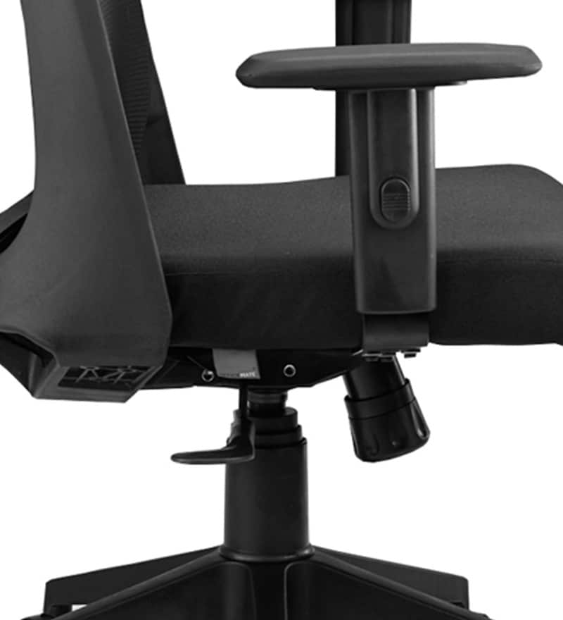 Buy Hades Ergonomic Chair in Black Colour by Hoffice Online High Back