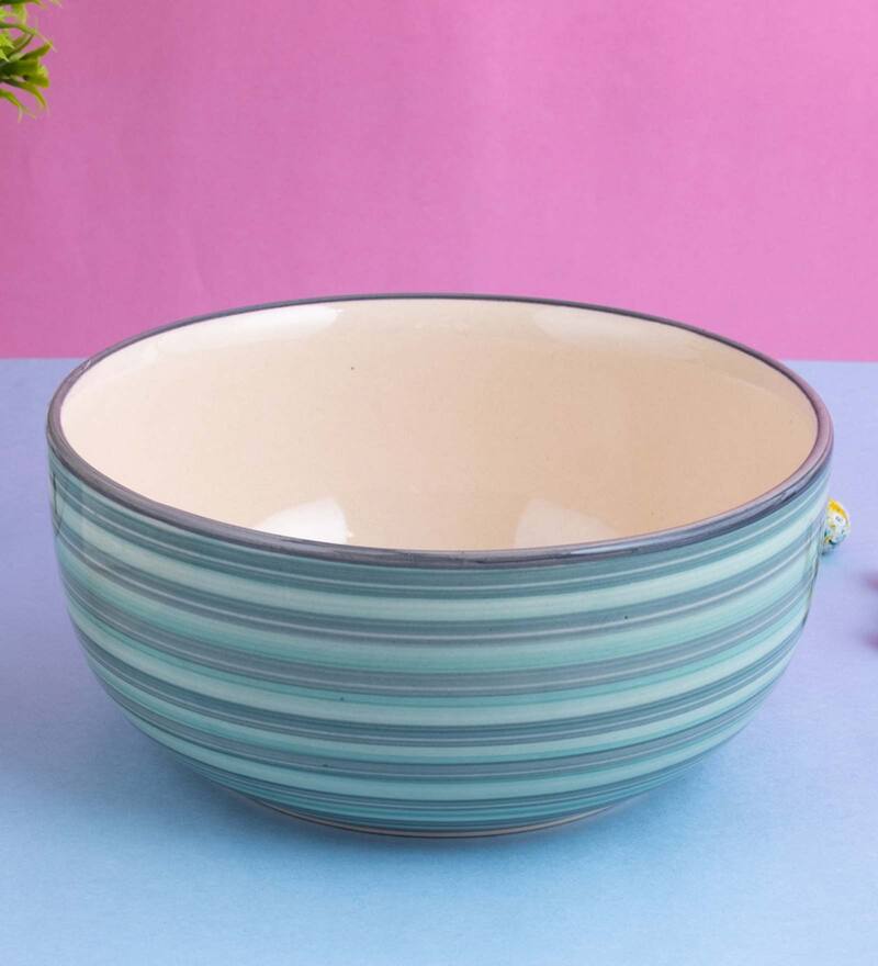 clay serving bowls