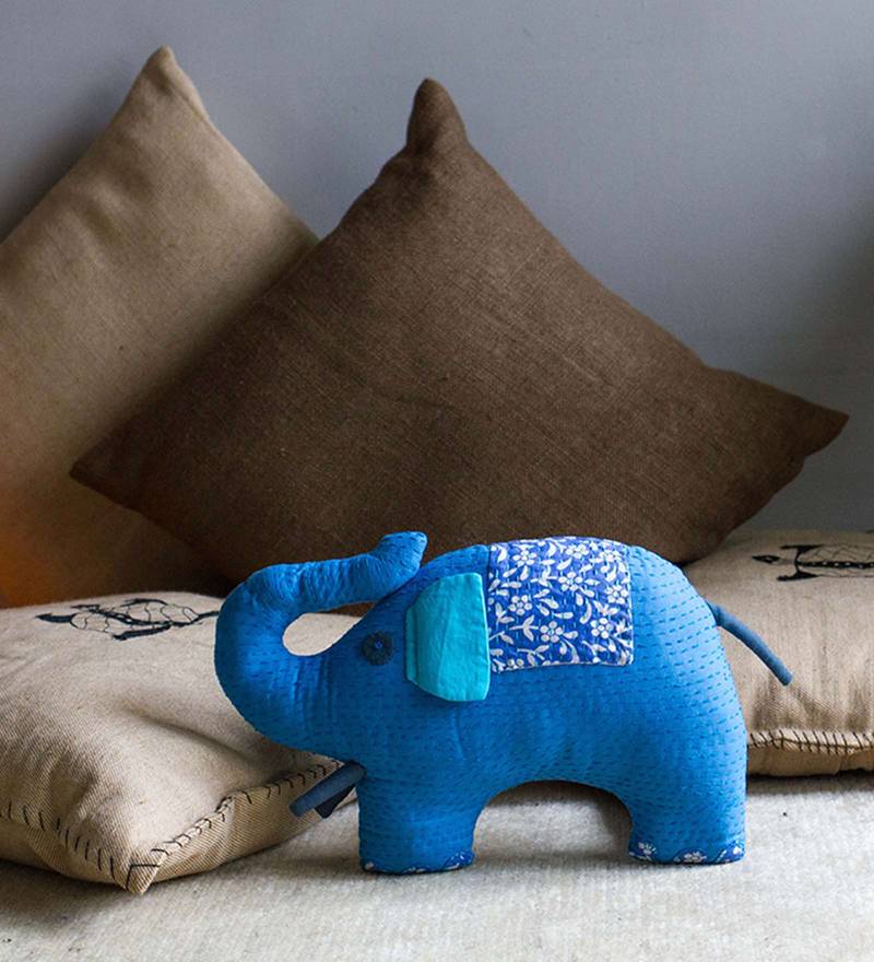 elephant cuddle cushion