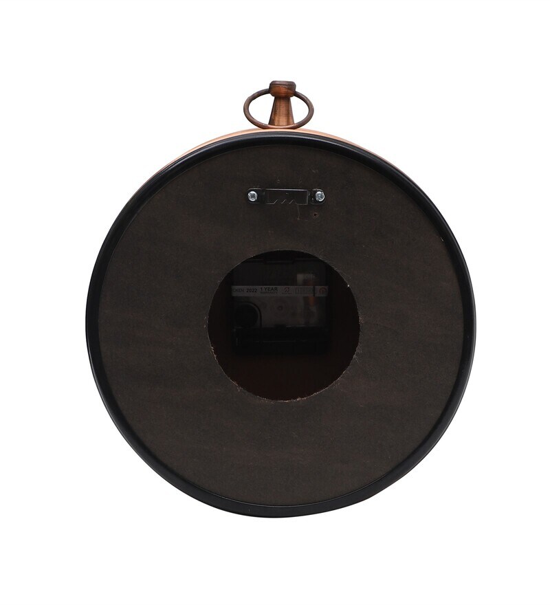 Buy Handmade Eaching Metal Wall Clock by Akeeratly Online Vintage