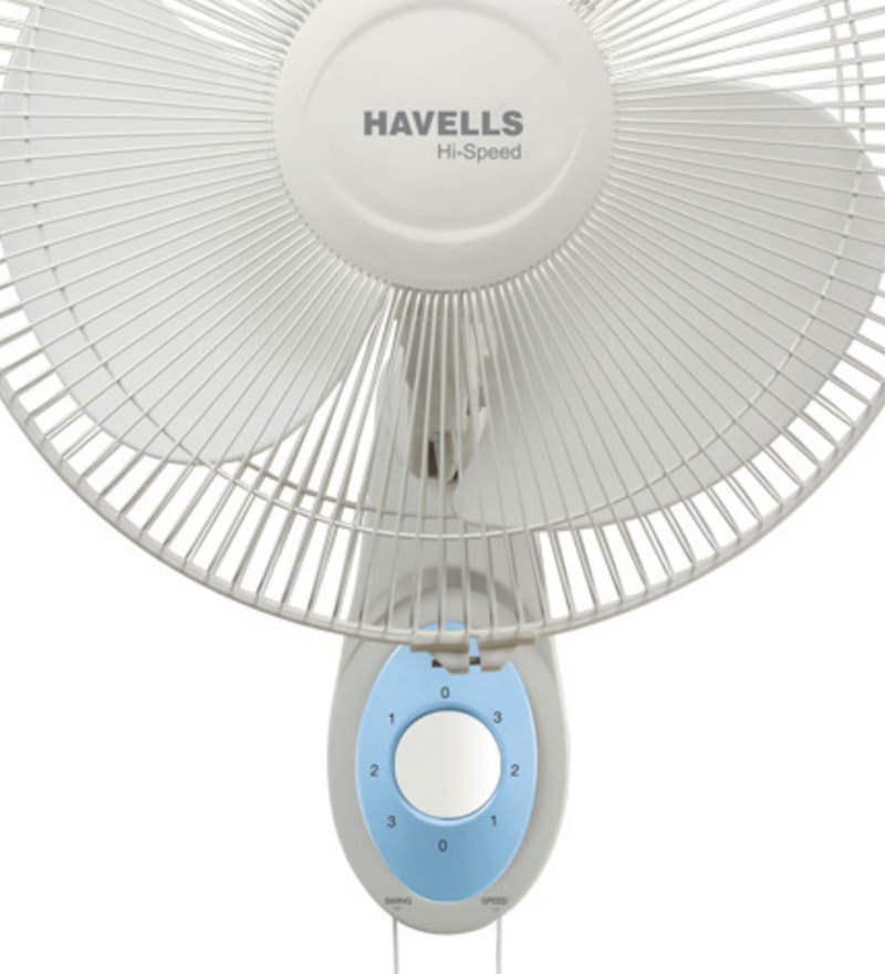 Buy Platina 400 mm White Wall Mounted Fan by Havells Online Wall
