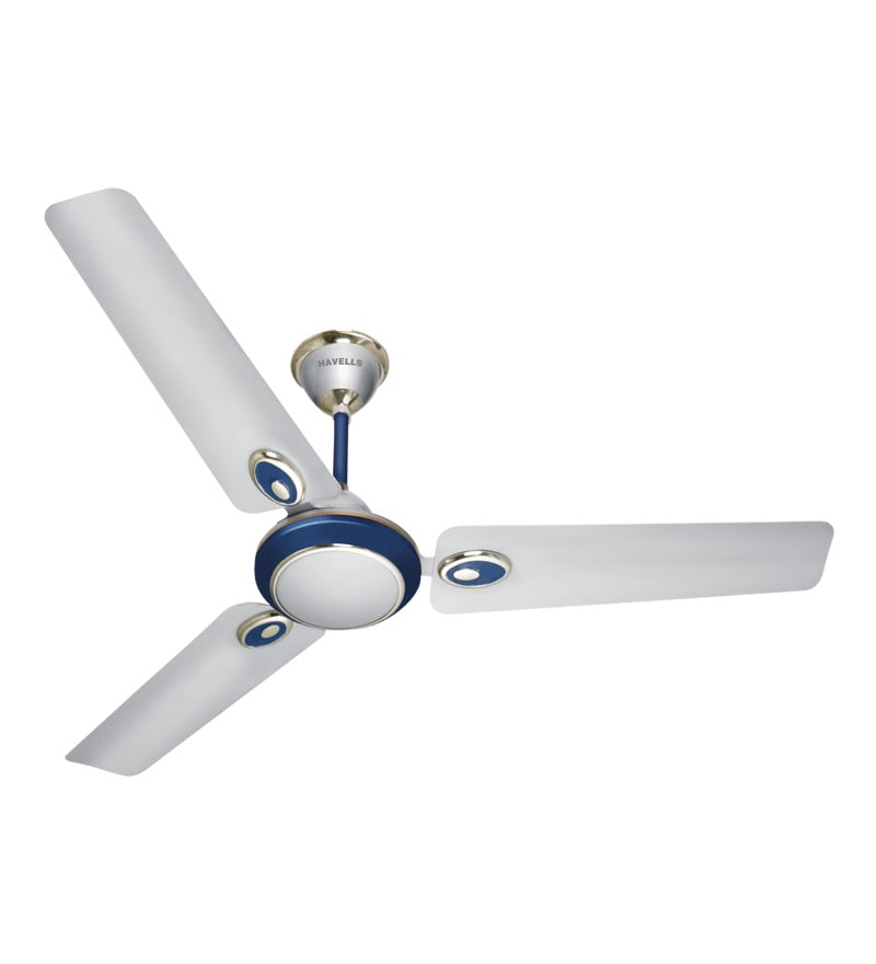 Buy Havells Fusion Ceiling Fan -Silver Blue Online - Ceiling Fans