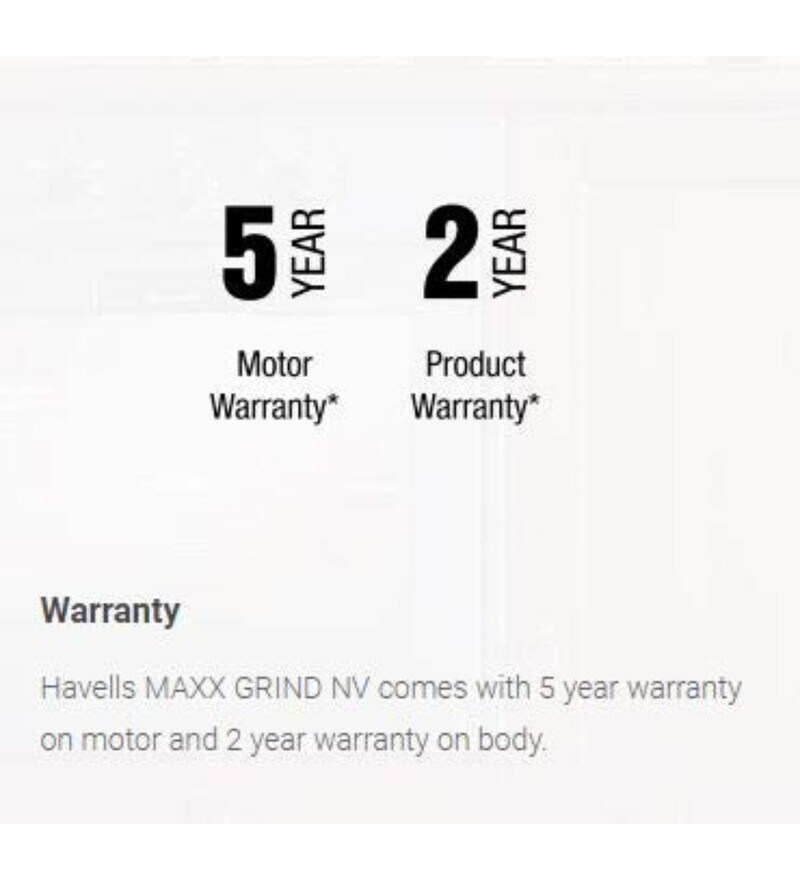 havells maxx grind nv 500 w