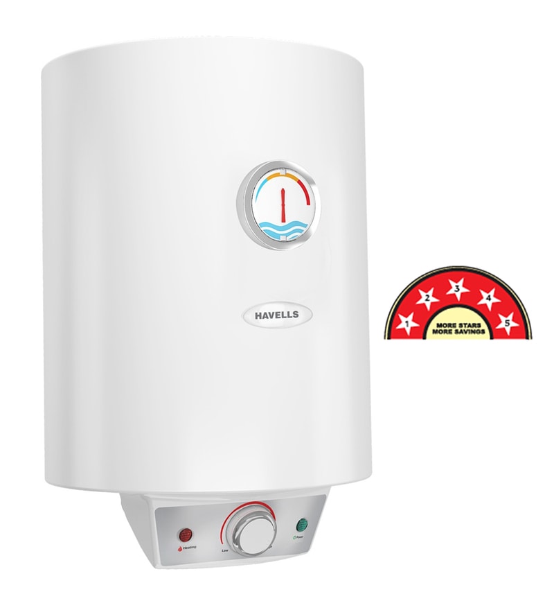 Buy Havells Monza Ec White Storage Geyser Ltr Online Storage