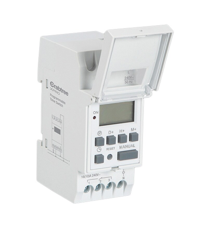 Buy Havells 24 Hrs Programmable Time Switch Online Modular Switches Hardware & Electricals
