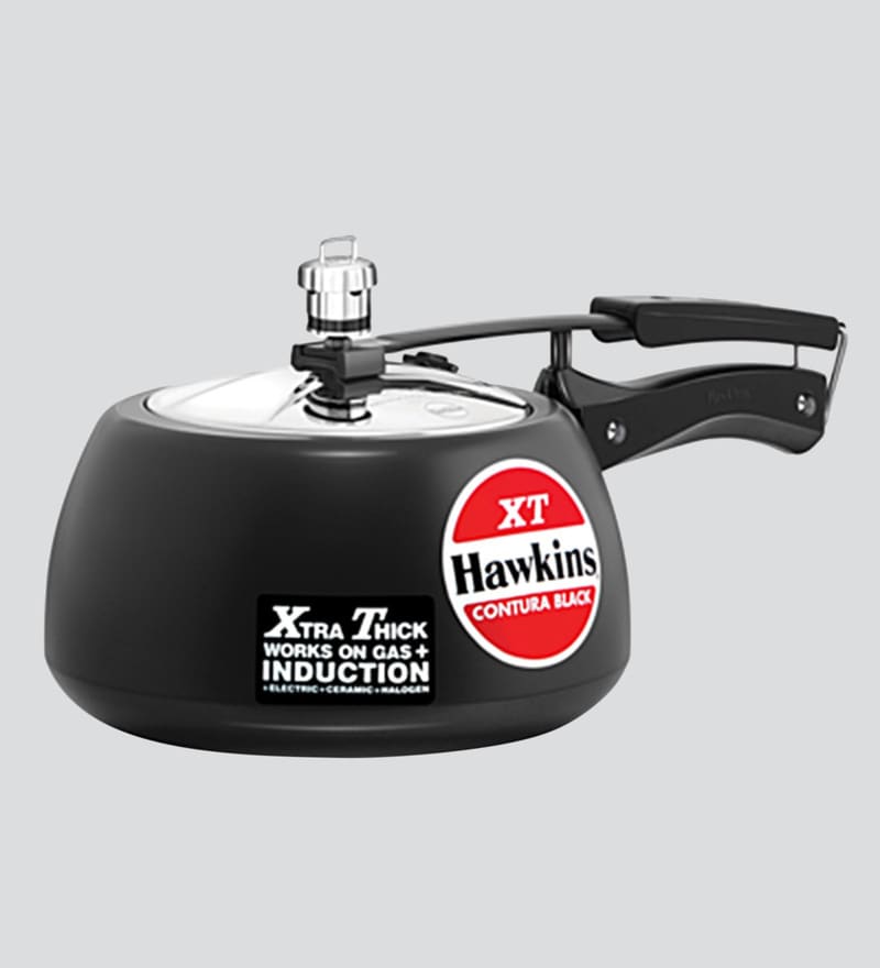 Buy Hawkins Contura Black Xt Inner Lid Pressure Cooker (Cxt30), 3 Ltr