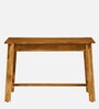 Haarlem Sheesham Wood Writing Table In Scratch Resistant Rustic Teak Finish