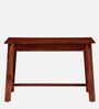 Haarlem Sheesham Wood Writing Table In Scratch Resistant Honey Oak Finish