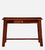 Haarlem Sheesham Wood Writing Table In Scratch Resistant Honey Oak Finish