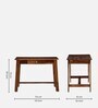 Haarlem Sheesham Wood Writing Table In Scratch Resistant Provincial Teak Finish
