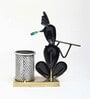 (1Pc) Pink Metal Krishna Pen Stands