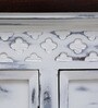 Hadley Sheesham Wood Console Table In Distress Finish